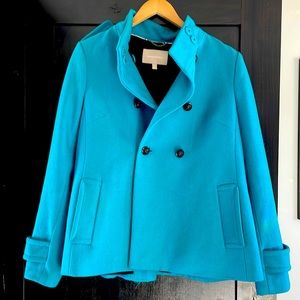 Banana Republic Blue Peacoat